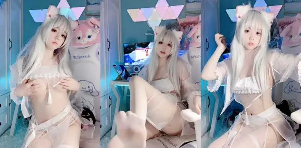 抖音快手370万粉丝网红 佳佳拖把 卡哇伊少女露胸掰穴大尺度付费作品 最新完整版视频