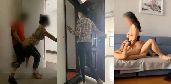 江苏已婚人妻 何玲 趁着老公不在家 与情人在自家小区楼道、沙发各种啪啪啪 真刺激 淫水流了一大腿