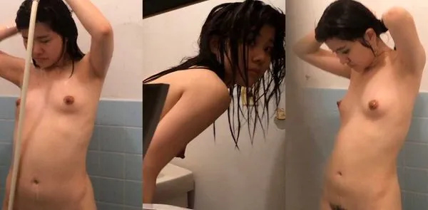 冒险近距离偷拍极品身材女生洗澡 最后被女生发现 这下完蛋了